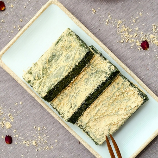 진도 쑥으로만든 쑥떡 콩고물포함, 1세트, 1kg