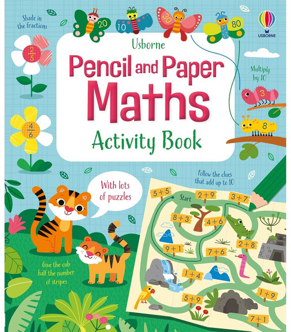 Pencil and Paper Maths / Eddie Reynolds 數學活動練習本, 詳見詳細資訊