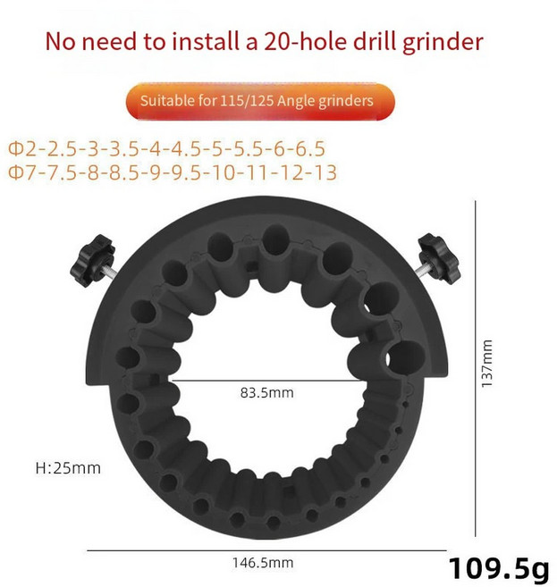 Upgrade Drill Bit Grinding Tool Multi rpose Sharpe, Bla, 1개