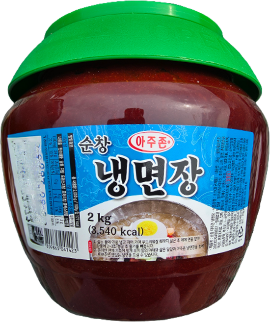 순창 아주존 업소용 냉면장, 1개, 2kg