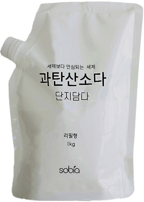 소비아 과탄산소다 세제, 1개, 1kg