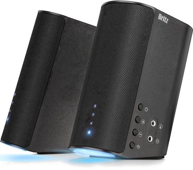 브리츠 2채널 게이밍 PC 스피커, BZ-LF11, 블랙