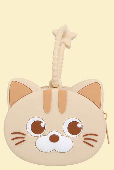 고양이 파우치 에어팟 이어폰 미니 귀여운 방수 실리콘