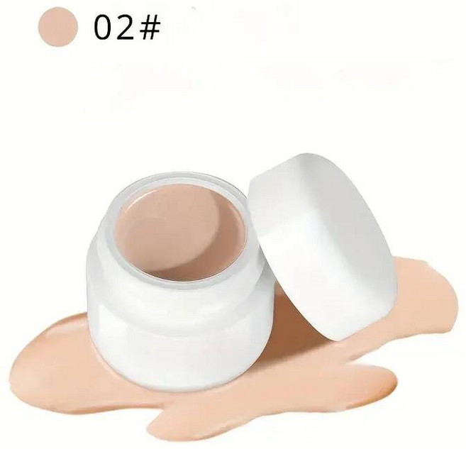 오래 지속되는 방수 바디 컨실러 흉터 커버 업 다크 스팟 주근깨 크림 문신 메이크업 3 가지 색상256763, [02] 02, 1개