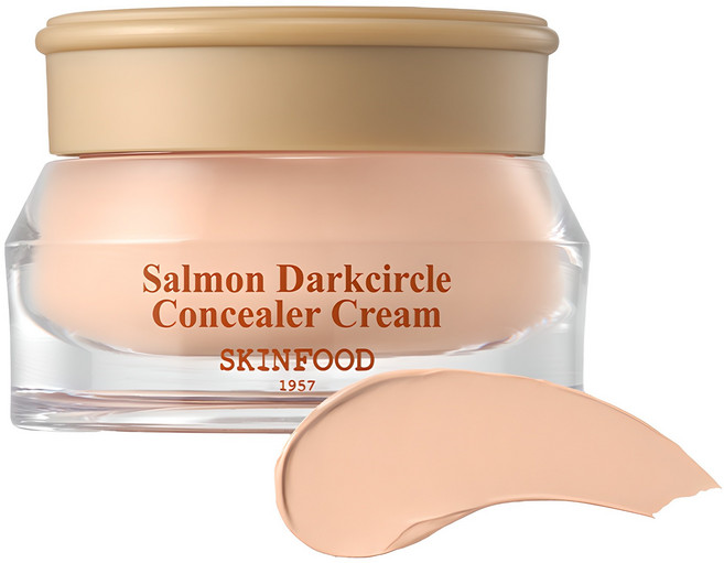 스킨푸드 연어 다크서클 컨실러 크림 10g, 1개, 1호살몬블루밍
