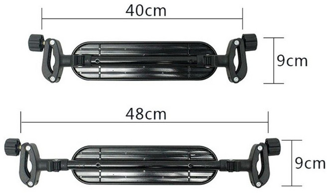 발판 유아용 가능한 조절 받침대 유모차 확장 캐리지 페달 발 액세서리, 1개