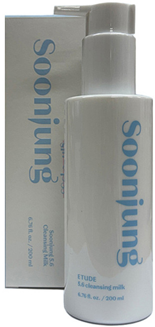 에뛰드 순정 약산성 클렌징 밀크, 200ml, 1개