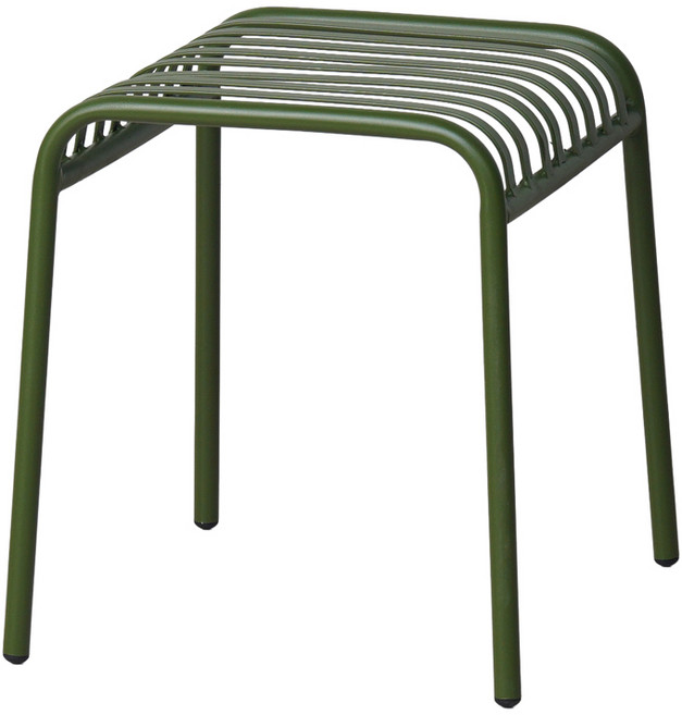 코나 철제 야외 사이드 테이블 협탁, 올리브그린