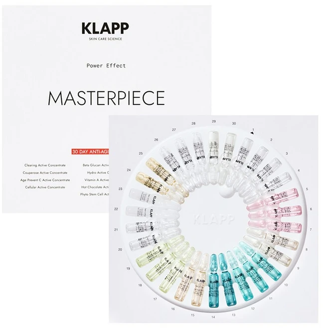 클랍 파워 이펙트 마스터피스 30데이 30데이즈 안티에이징 앰플 2.0 1박스, 30개, 2ml - 쿠팡