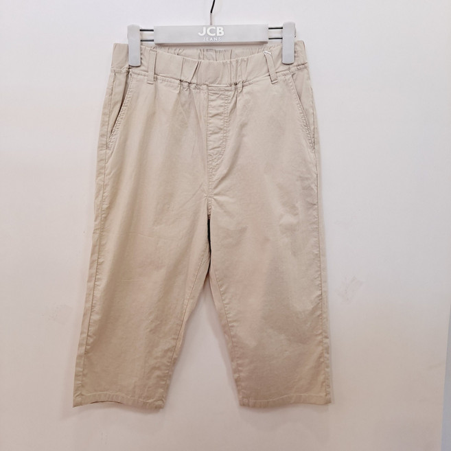 [JCB주니어] 남여공용 배기핏 7부 면스판 바지 ~~JBP0R301BM