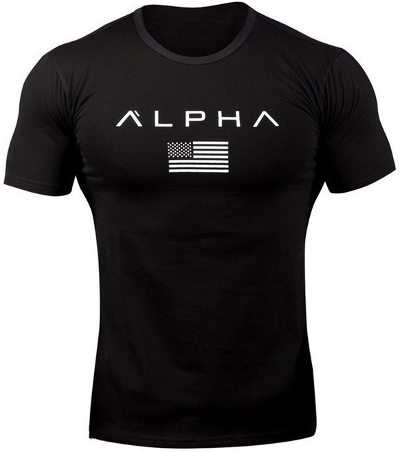 스페이스짐 알파 alpha 티셔츠 머슬핏 반팔티 헬스 의류 헬스 상의 헬스복