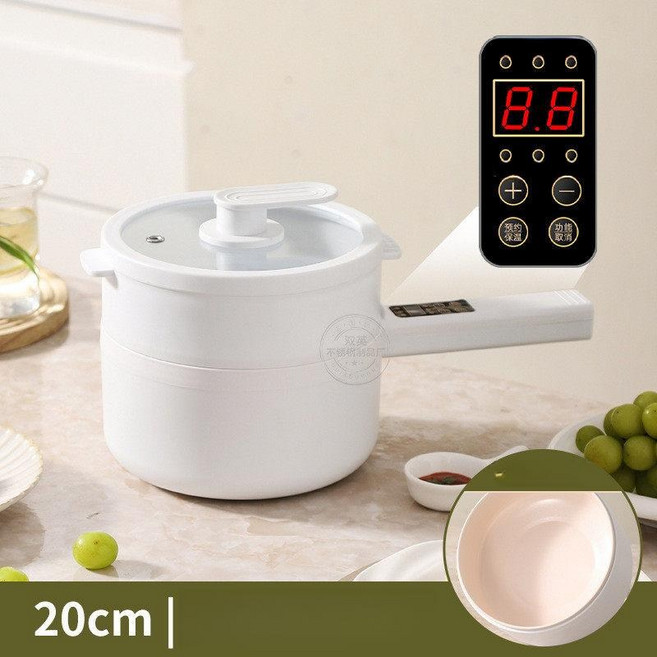 4세대 올세라믹 멀티쿠커 2.5L 편수 전기 스마트, 스마트 모델+찜기 바구니, 기본 색상