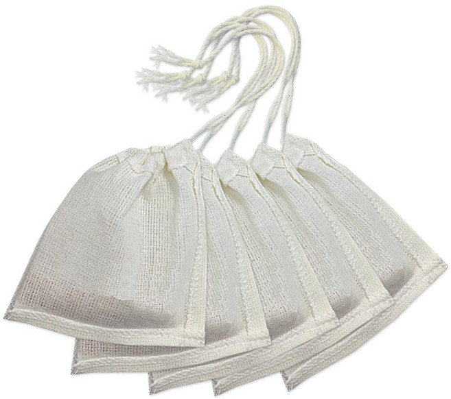 콤마드림 천연 삼베주머니 5개입, 5개