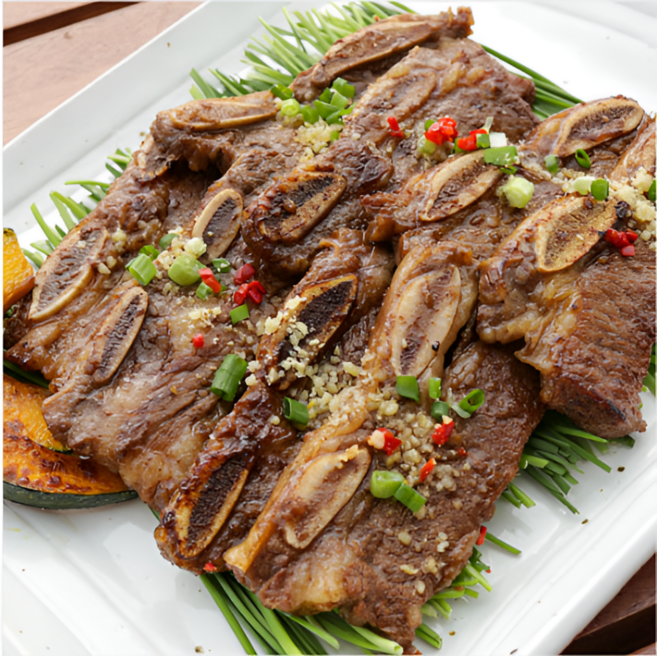 양념 LA갈비 소고기 부드러운 갈비살 400g 6팩, 6개