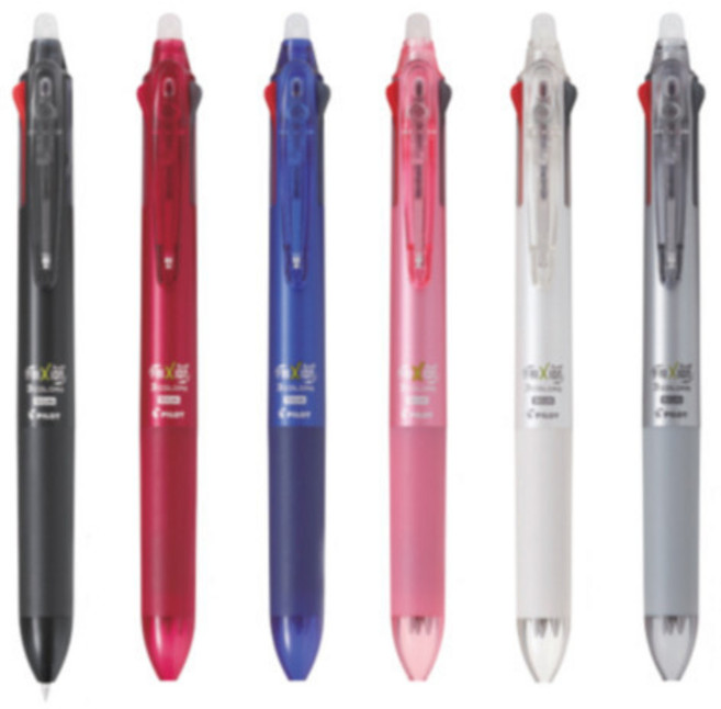 [파이롯트] 유성펜 프릭션 슬림 3색 0.5mm (색상 선택), [3199460]펄화이트바디, 1개