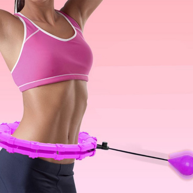 스마트 추 훌라후프 3세대 뱃살 지압 다이어트 효과 실내 훌라후푸 헬스 뱃살 저소음 홈트 운동기구 S310, 단품