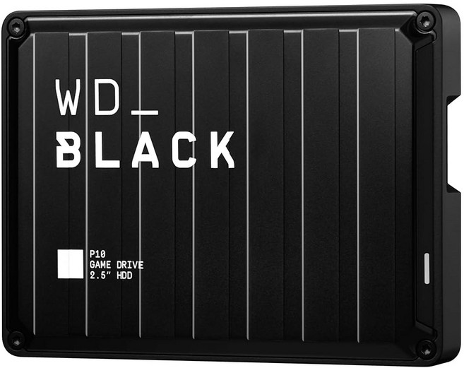Xbox용 WD_BLACK 6TB P10 게임 드라이브 - 1개월 패스 이동 중 라이브러리에 액세스할 수 있는 휴대용 외장 하드 WDBZRG0060BBK-WESN, Black, 6TB_Game Drive for PC/ Playsta, 1개