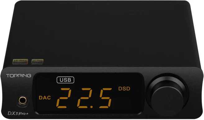 토핑 DX3 PRO + DAC 헤드폰 앰프 ES9038Q2M 디코더 Bluetooth 5.0 오디오 (리모컨 포함) PLUS, 01 BLA