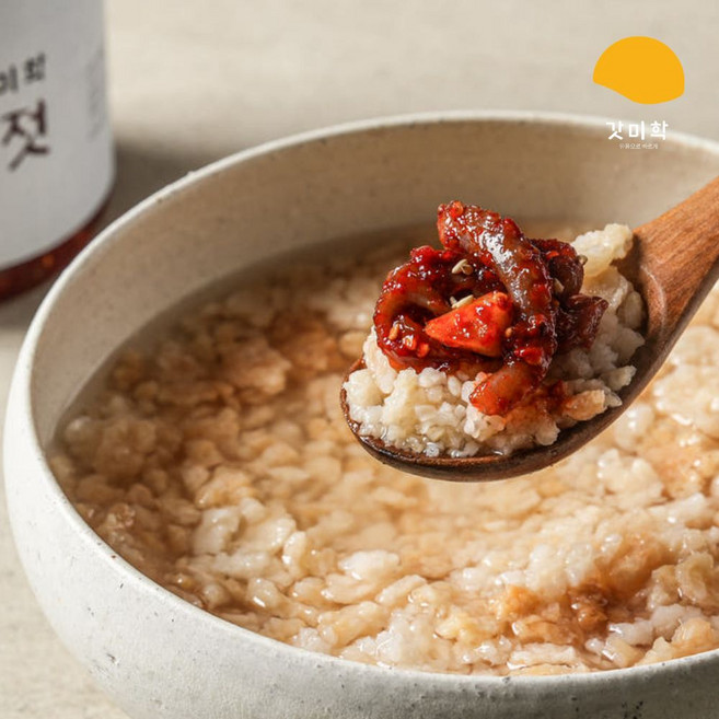 [갓미학]전라도 여수 저염 낙지젓갈 낙지젓 국산 생산, 1개, 500g