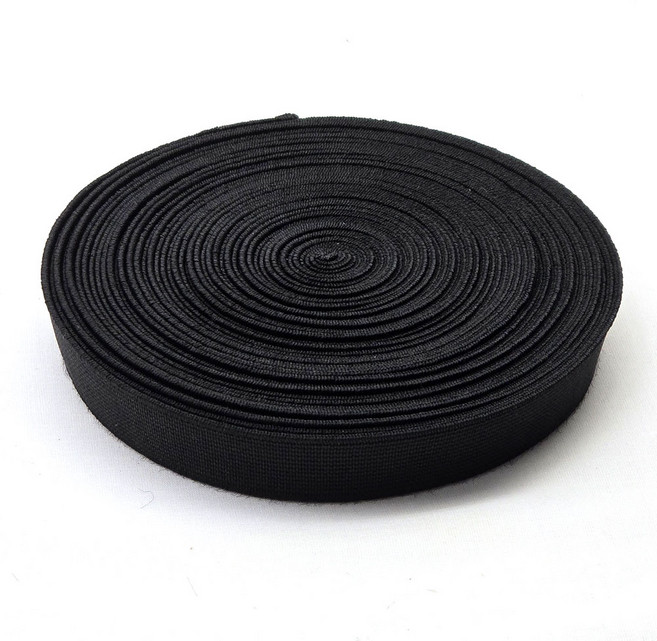 드림바이어스 고무밴드 9M(10마) 검정 20mm, 1개