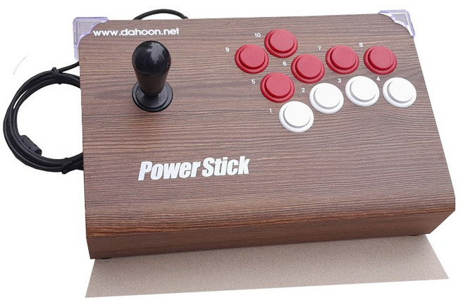 조이스틱 컨트롤러 PC 아케이드 오락실 철권조이스틱 게임 피파 패드 DHU-3300 SN, 1개