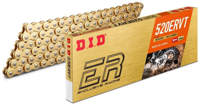 D.I.D 오토바이 교체용 체인 골드 530VX3 400cc~1100cc & 골드 525VX3 400cc~1000cc, 1개