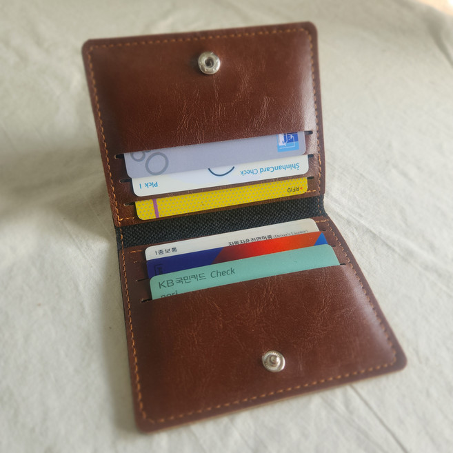 헤이미스터 남자 카드지갑 미니 가죽지갑