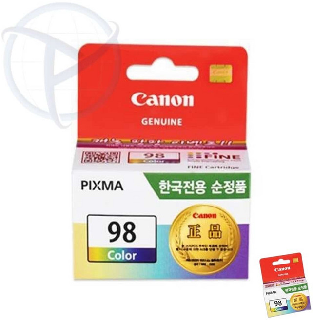 캐논 잉크 CL-98 칼라 잉크 무한잉크
