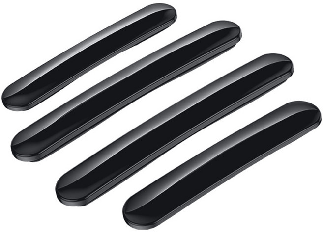 네츄럴파크 자동차 베이직 도어가드 4P, 블랙, 1개