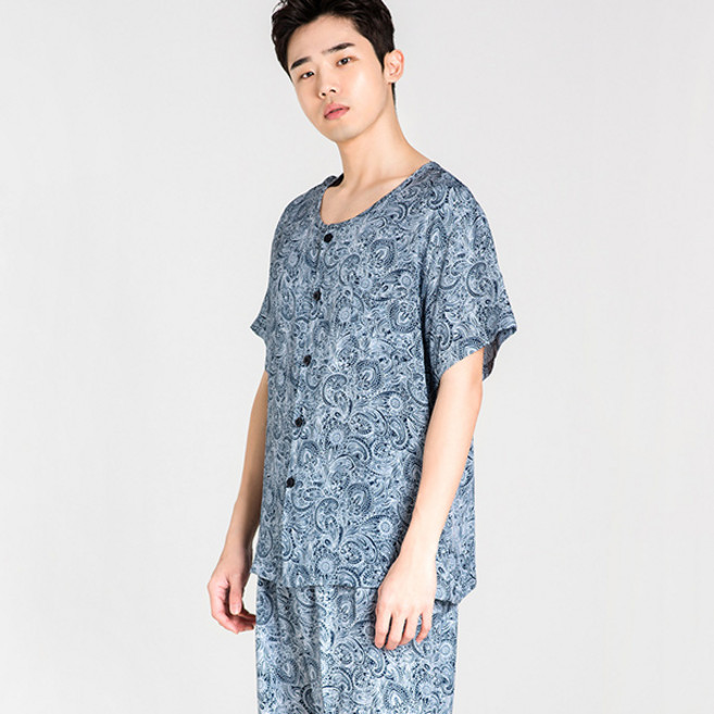 이라인 국산 풍기인견 메리 커플상하 빅사이즈 잠옷