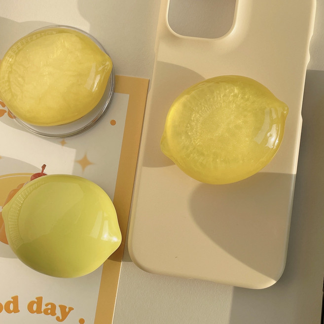 과일 레몬 호마이카 스마트톡 (3color), 1개, 옐로우 기본