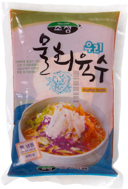 초정 물회육수 *30개입(box), 400g, 19박스