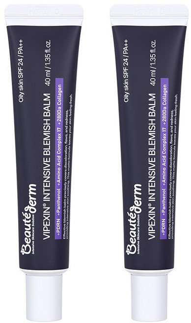 보떼덤 블레미쉬 밤 비비 크림 지성용 40ml, 2개