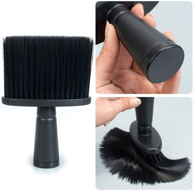 아디프로 바버샵 소프트 이발 브러쉬 미용실 이발소 머리카락 털이 솔, 1개