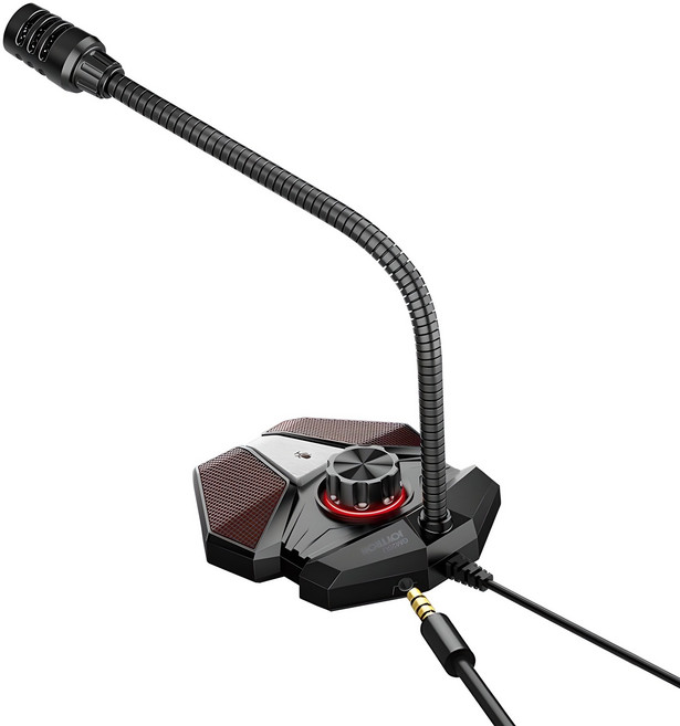 조이트론 유선 구즈넥 마이크, GM25U, 혼합색상