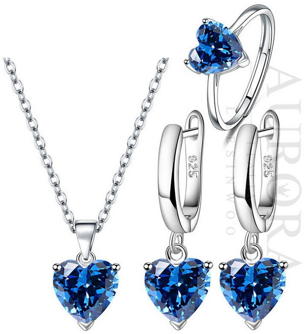 블루사파이어 하트 주얼리 ST-130-3