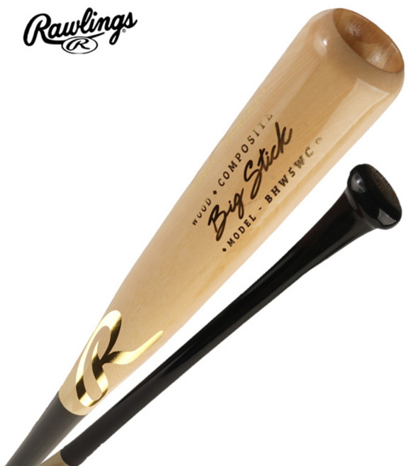 롤링스 빅스틱 우드 콤포짓 배트 BHW5WC BK 야구배트 압축배트