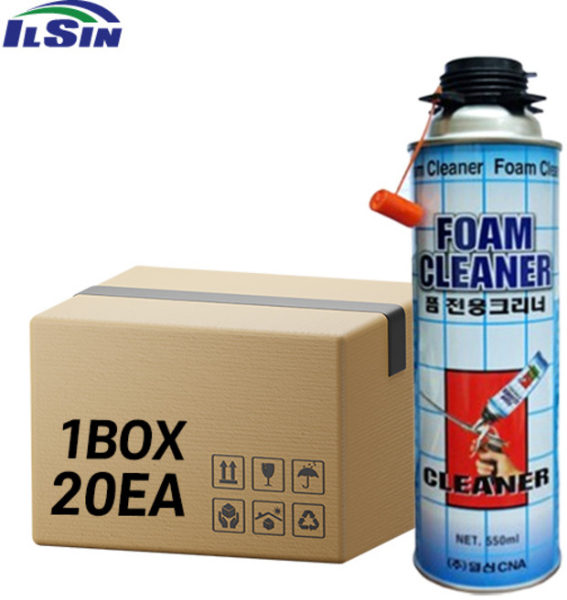 일신 IS-1330 우레탄 폼 전용 크리너 550ml, 20개