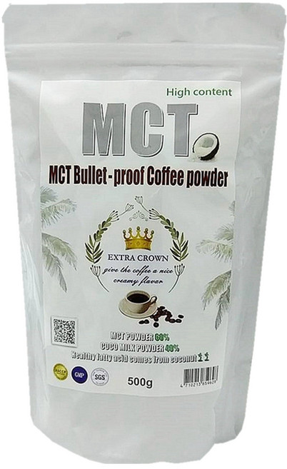 皇冠吉福 MCT防彈椰奶粉, 500g, 1個, 1個裝