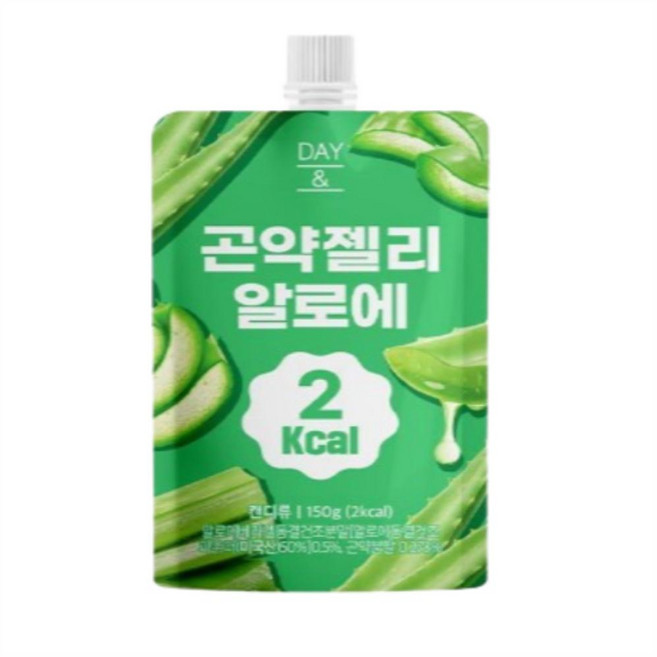 데이앤 곤약젤리 알로에, 150g, 120개