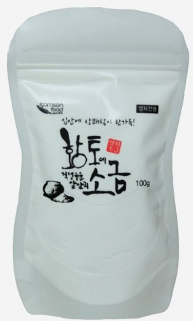 삼손푸드 황토양치소금 100g, 1개