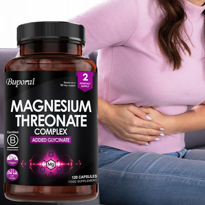 마그네슘 트레오네이트 복합체 - 고함량 2550mg 마그네슘 보충제, 3개, 120정 - 쿠팡