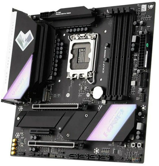 MAXSUN 마더 보드 칩셋 12 코어 LGA1700 24 핀 8 4 DDR4 MS-iCraft B660M WIFI