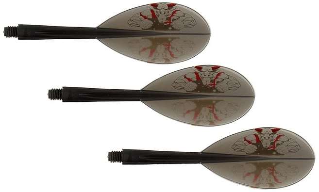 CONDOR THE BULL 티어드롭 M 클리어 블랙 James Bailey 콘도르 더블 티어드롭 제임스 베일리 선수 모델 다트 플라이트