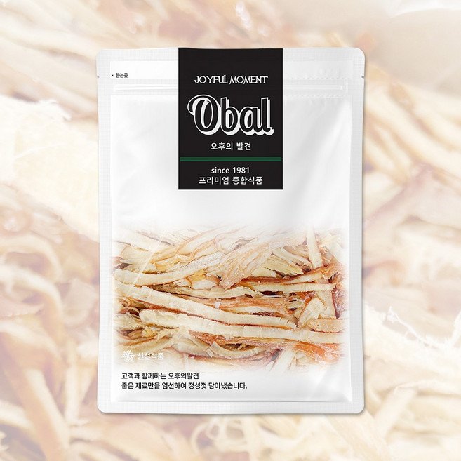 [오발] 바베큐오징어400g, 1개, 400g