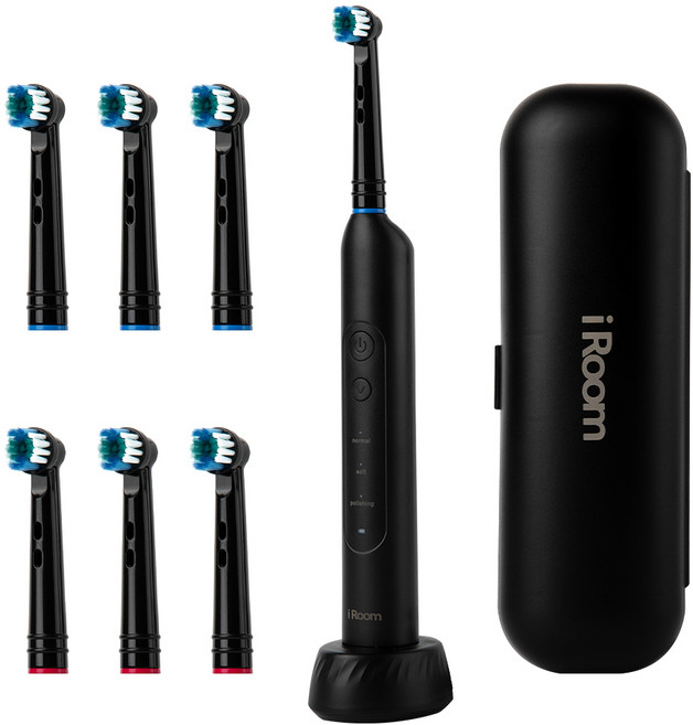 아이룸 무선 전동칫솔 AST시리즈, 1개, 블랙, HX2540