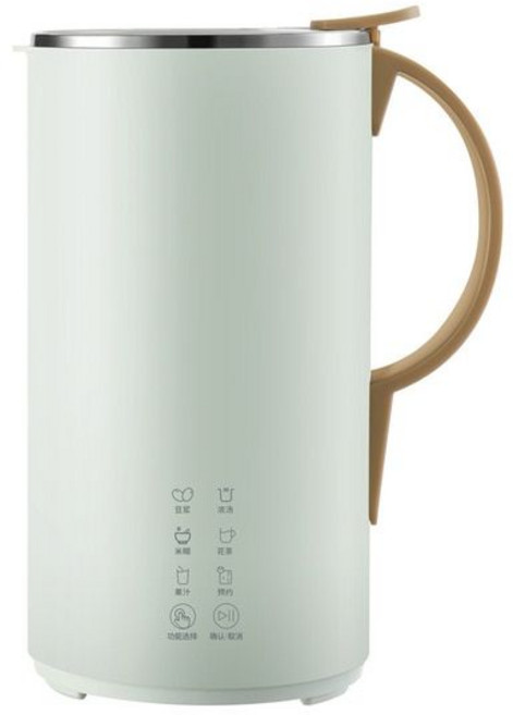 콩물 제조기 기계 두유기계 또우장지 이유식 메이커 600ml 220V 미니믹서기, Green