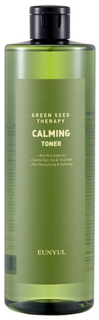eunyul 綠茶籽舒緩化妝水, 500ml, 1瓶