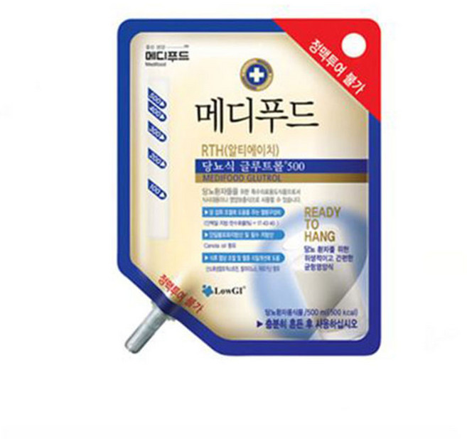 메디푸드 RTH 당뇨식 글루투롤 500 (500ml x 20팩), 20개, 단품