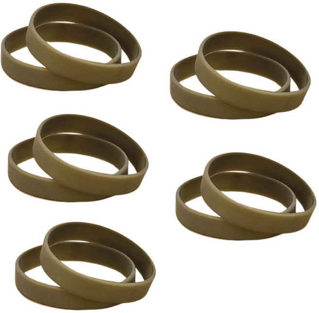 아웃도어랩 전술 고무밴드 다용도 고무링 바인딩, 탄베이지(TAN), 10개